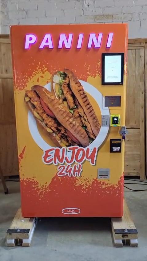 Distributeur Automatique de Panini 15 Distributeur Automatique de Paninis